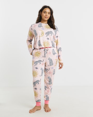 Chelsea Peers Jersey Crew Neck Pyjama Set