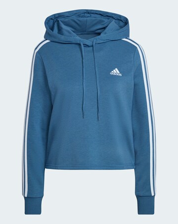 adidas 3 Stripe Crop Hoody