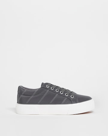 Eloise Quilted Trainers - Wide Fit (E)