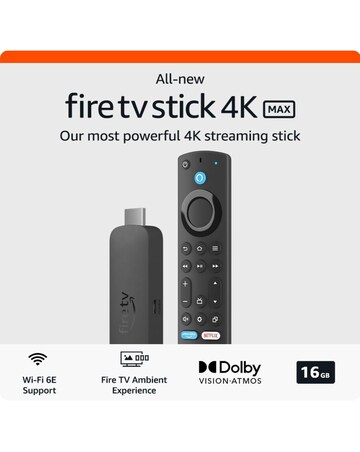 Amazon Fire TV Stick 4K Ultra HD Max - 2nd Gen