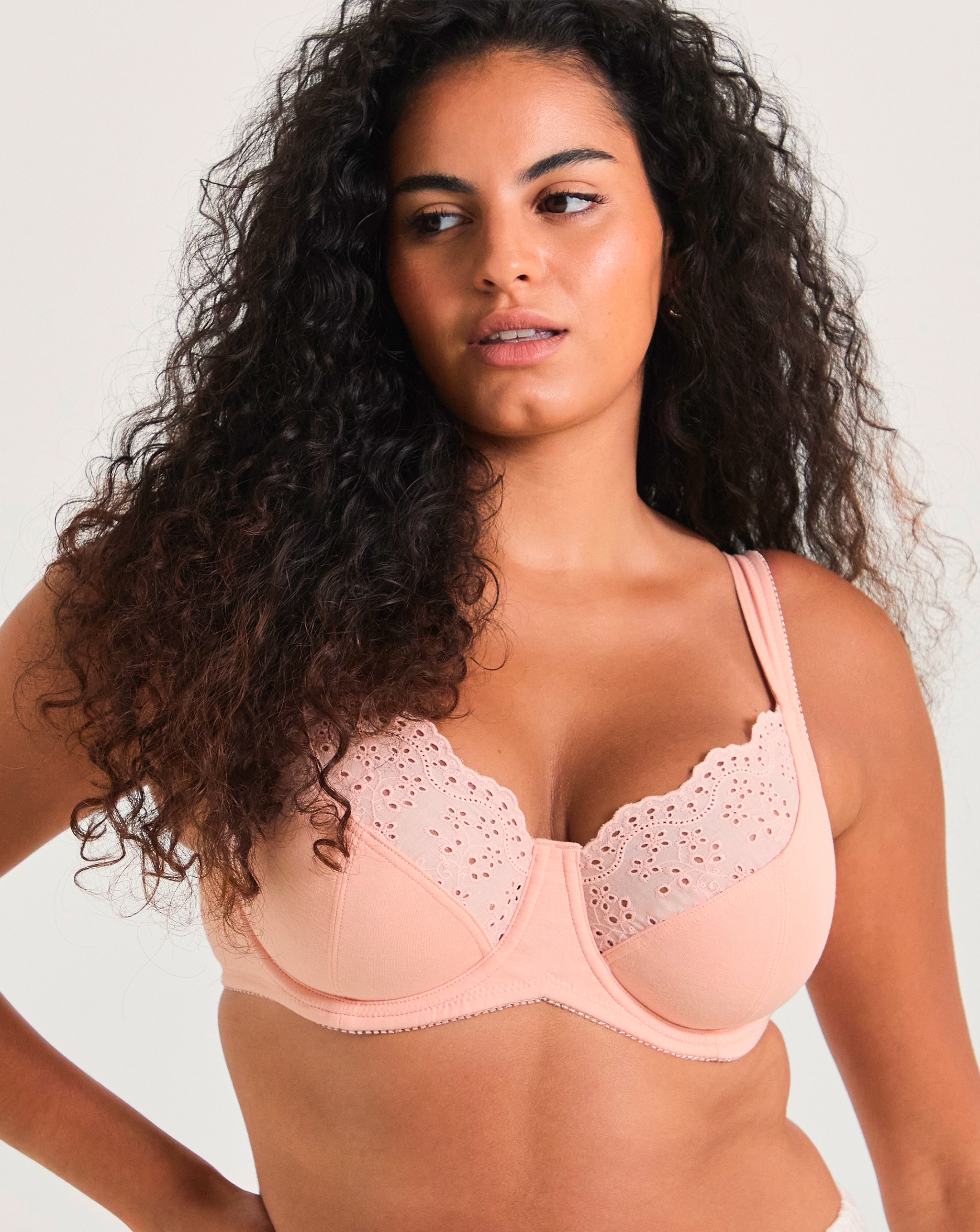 Jane bra in soft pink