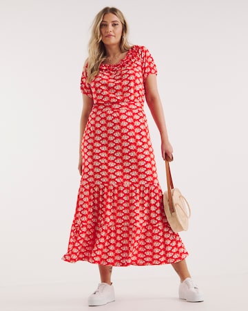 Joe Browns Easy Summer Red Maxi Dress