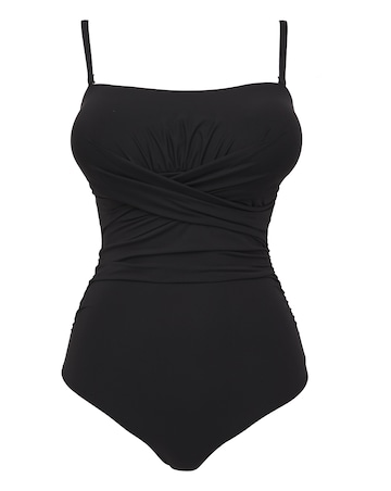 MAGISCULPT Medium Control Tummy Control Bandeau Swimsuit