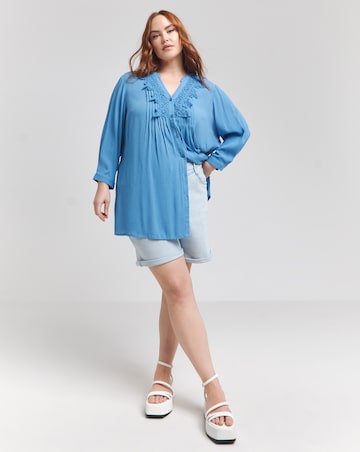 Joe Browns Favourite Longline Crinkle Blouse