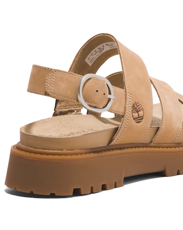 Timberland Clairemont Way Beige Nubuck Sandals
