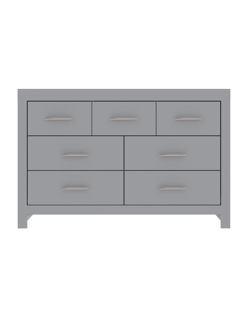 Dakota 3 Over 4 Drawer Chest