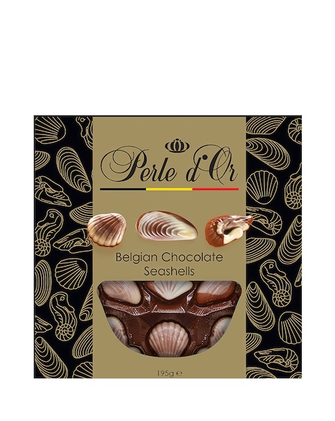 Belgian Chocolate Seashells