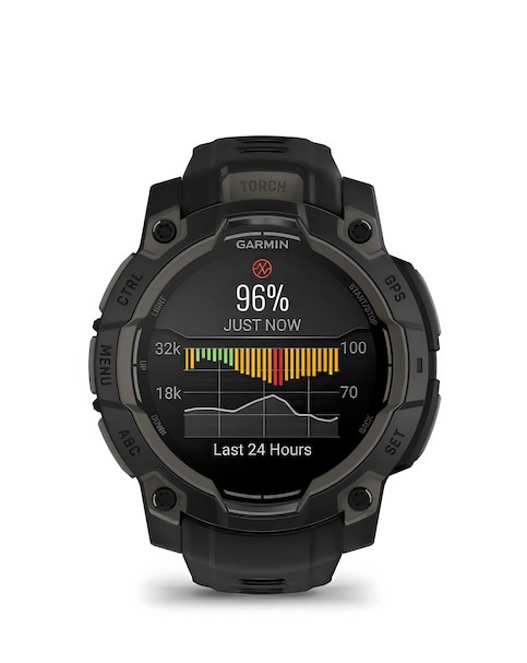 Garmin Instinct 3 45mm Smart Watch - Black/Black
