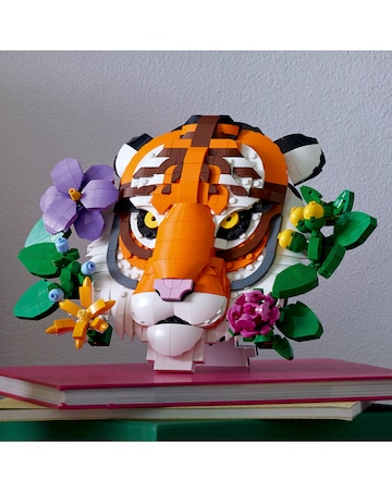 LEGO Art The Fauna Collection Tiger, New Home Housewarming Gift 31217