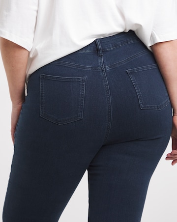 Indigo Highwaist Super Stretch Skinny Jeans
