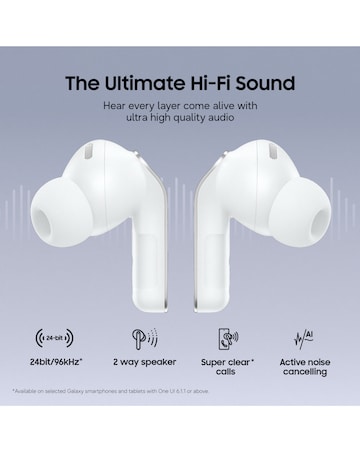 Samsung Galaxy Buds4 Pro with Galaxy AI - Black