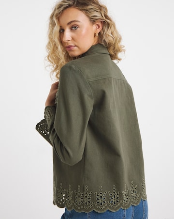Joe Browns Delicate Embroidered Denim Jacket