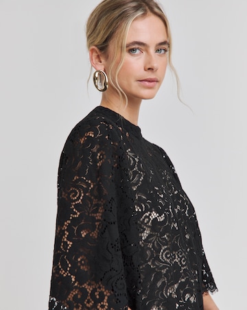 Joanna Hope Lace Swing Dress