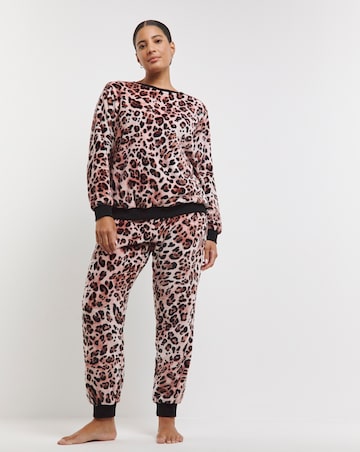 Pretty Secrets Animal Print Fleece Twosie