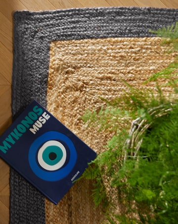 Jute Border Rug
