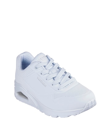 Skechers Uno Lace Up Fashion Trainer Standard Fit