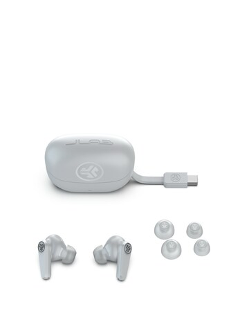 JLAB Go Pods ANC True Wireless Earbuds - White