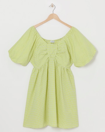 Simply Be Textured Gingham Smock
