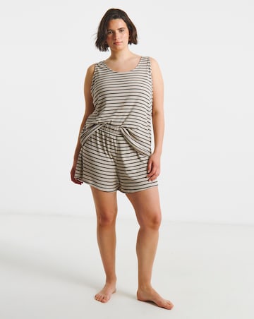 Pretty Secrets Vest And Short Lounge Set