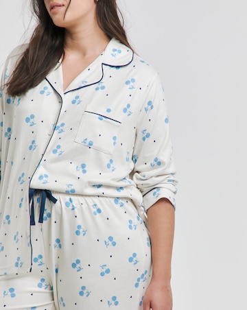 Pretty Secrets Cherry Print Supersoft Pyjama Set