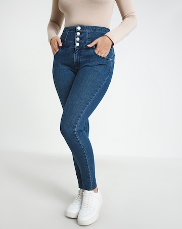 Skinny Highwaisted Corset Jeans