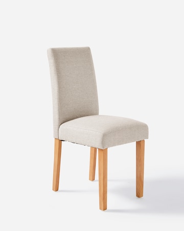 Dakota Small Dining Table with 4 Ava Fabric Chairs