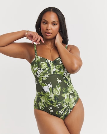 Figleaves Argentina Underwired Bandeau Swimsuit