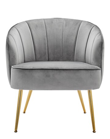 Joanna Hope Esme Velvet Accent Chair