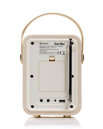 VQ Retro Mini DAB Radio - Cream