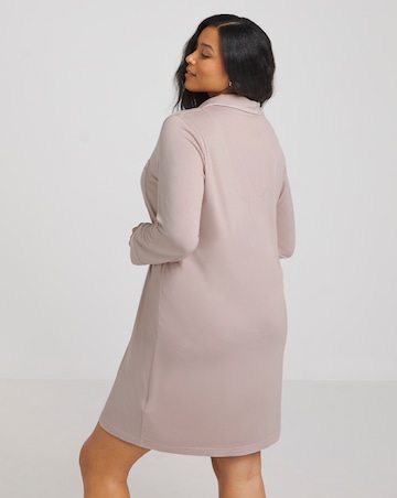 Figleaves Camelia Modal Button Down Night Shirt