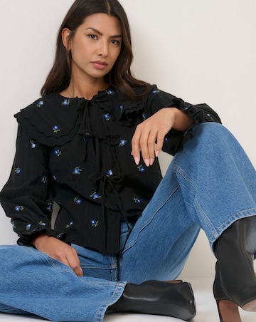 Nobody's Child Jolie Seersucker Blouse