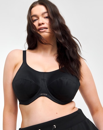 Elomi Energise High Impact Wired Sport Bra Black