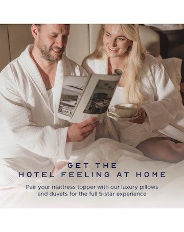 Snuggledown Hotel Collection Luxury Extra Deep 10cm Mattress Topper