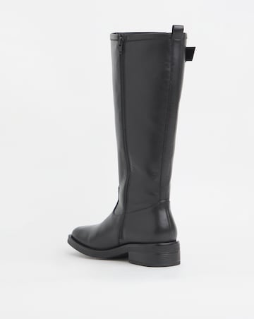 Winona Smart Leather Riding Boots - Wide Fit (E) & Curvy Calf
