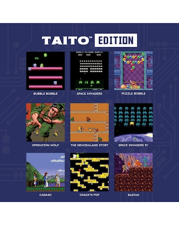 Hyper Mega Tech Taito Super Pocket - Retro Handheld Gaming Device