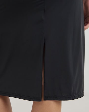 Pretty Secrets 2 Pack Half Slips Length 27in - Black/Almond