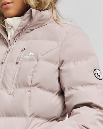 Snowdonia Blush Shower Proof Short Padded Jacket
