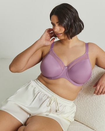 Elomi Smooth Moulded T Shirt Wired Bra Heather