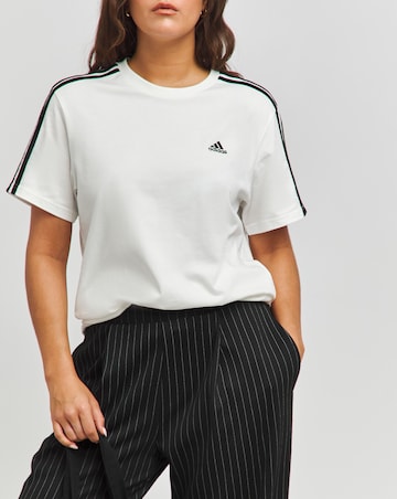 adidas 3 Stripes Boyfriend T-Shirt