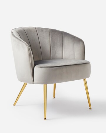 Joanna Hope Esme Velvet Accent Chair