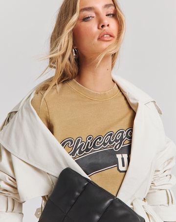 Sand Chicago Slogan Sweatshirt