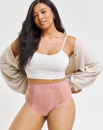 Elomi Brianna Full Fit Knicker Ash Rose