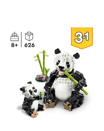 LEGO Creator Wild Animals: Panda Family 31165