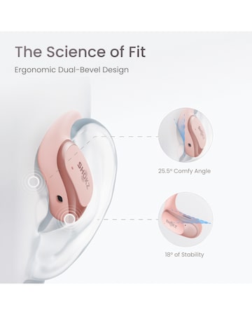 Shokz OpenFit Air Open Ear Headphones Pink