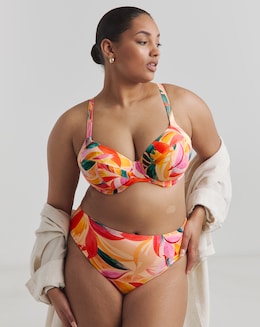 Elomi Sancho Beach Mid Rise Bikini Brief Mango