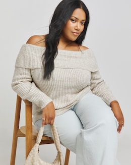 Joe Browns Glamorous Off The Shoulder Jumper