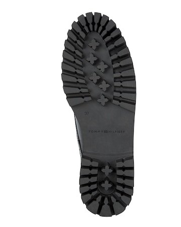 Tommy Hilfiger Knitted Flat Boots Standard D Fit