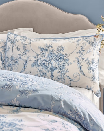 Catherine Lansfield Antoinette Damask Floral Duvet Cover Set