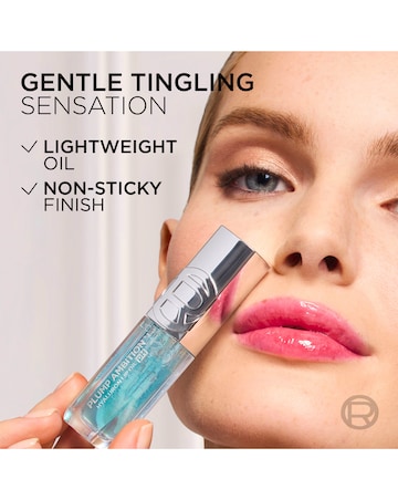 LOreal Paris Plumping Lip Oil With Hyaluronic Acid and Tripeptide 116 Berry Noir