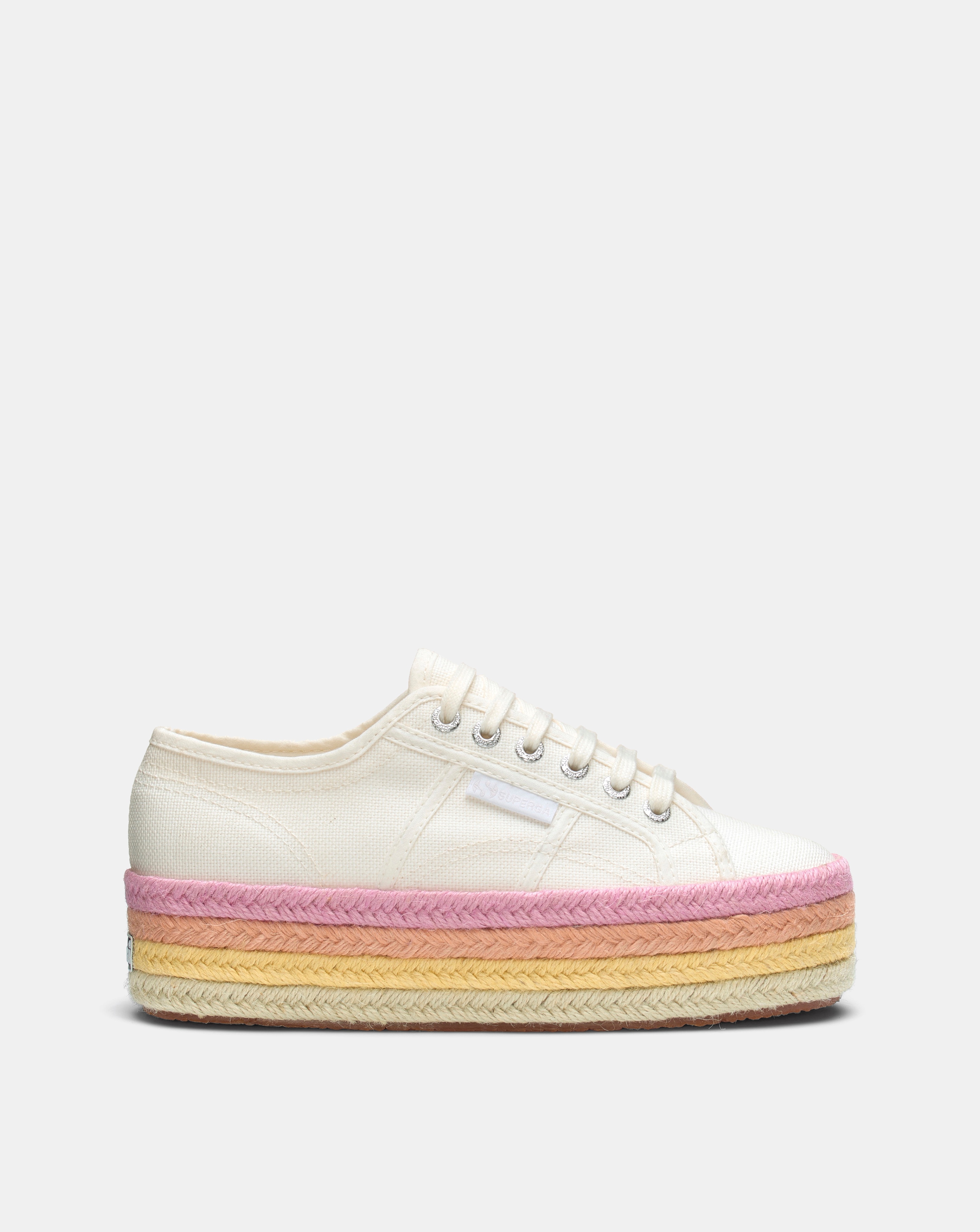 Superga 2790 Multicolour Rope Leisure Shoe Simply Be